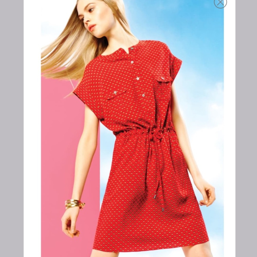 Nordstrom Two by Vince Camuto Red Pattern …